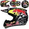 Full Face ABS Off-Road Motorcycle Helmet Men Women Lightweight Safety Gear In Multiple Colors Sizes