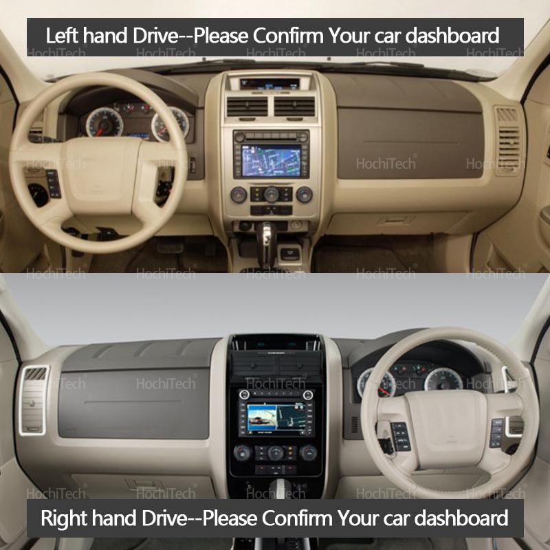 For Ford Escape Mercury Mariner Mazda Tribute MK2 2008-2012 Suede Leather Dashboard Cover Dash Mat Carpet Cushion Dashmat Pad