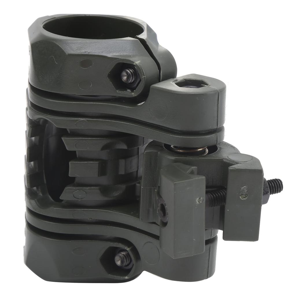 25mm uchwyt na latarkę na kask uchwyt na latarkę przenośna latarka plastikowy uchwyt zaciskowy