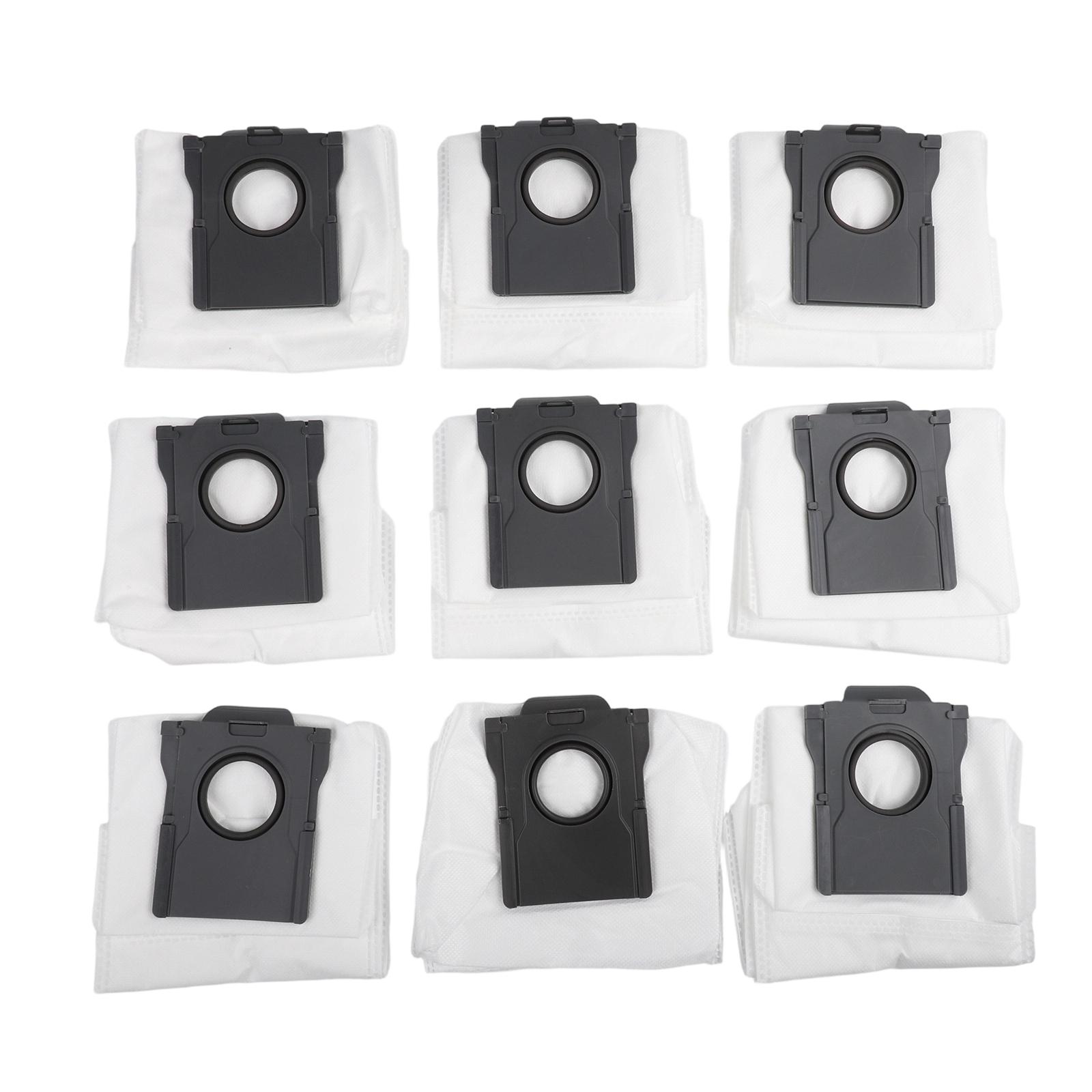 For Dreame Aqua10 Ultra Roller Robot Vacuum Cleaner Vacuum Bag Replacement 9 Piece Meltblown Fibre Based Filtration System China Mainland