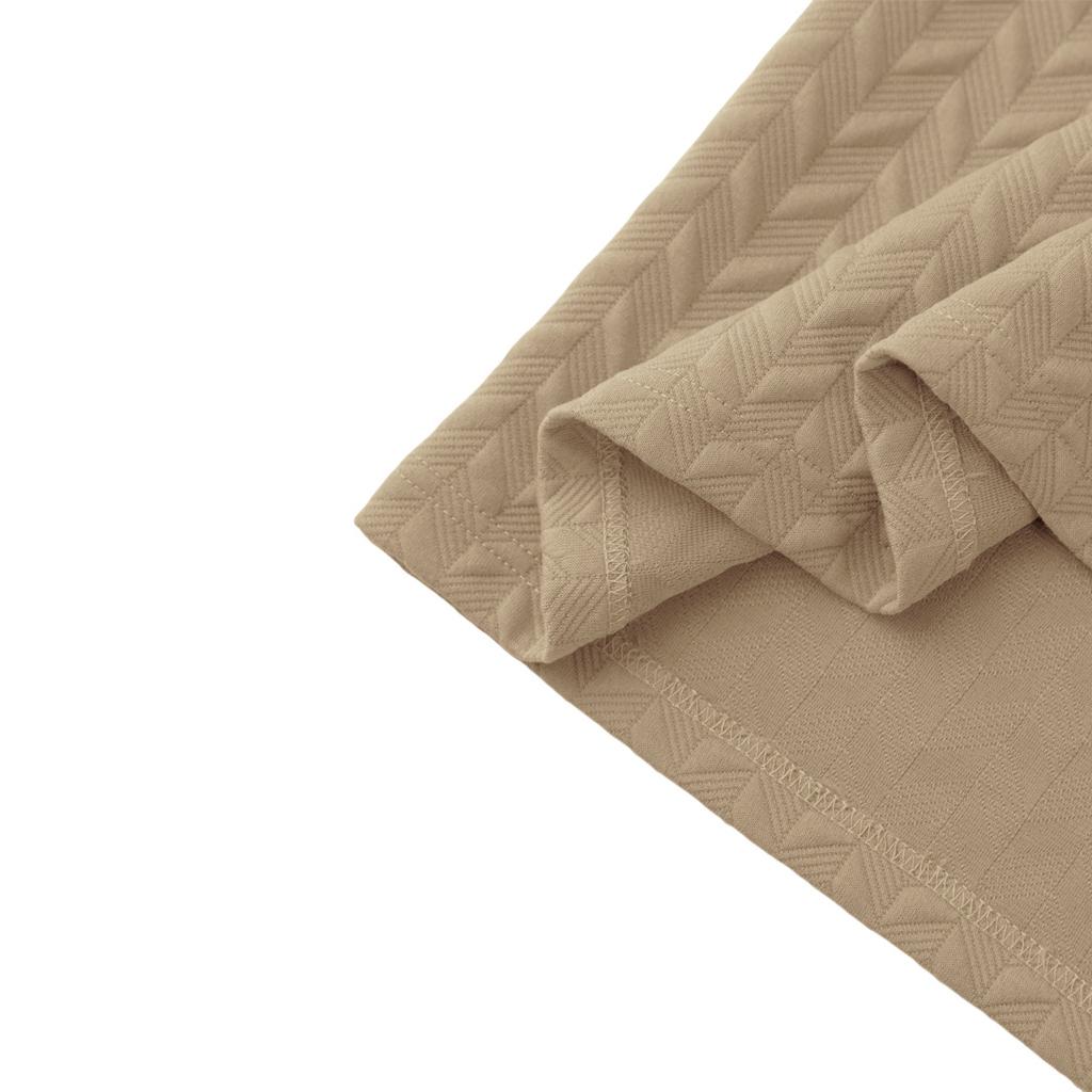 Polo Shirt Solid Color Jacquard Short Sleeved Casual Slim Fit Lapel Shirt for Men