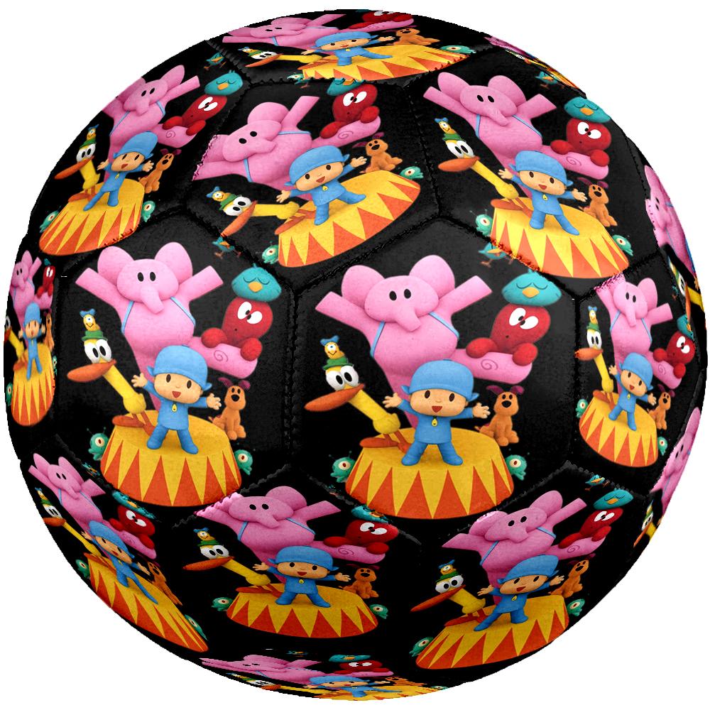 Pocoyo Theme Size 5 Soccer Ball, Suitable for Both Indoor and Outdoor Matches, a Gift Suitable for Everyone.