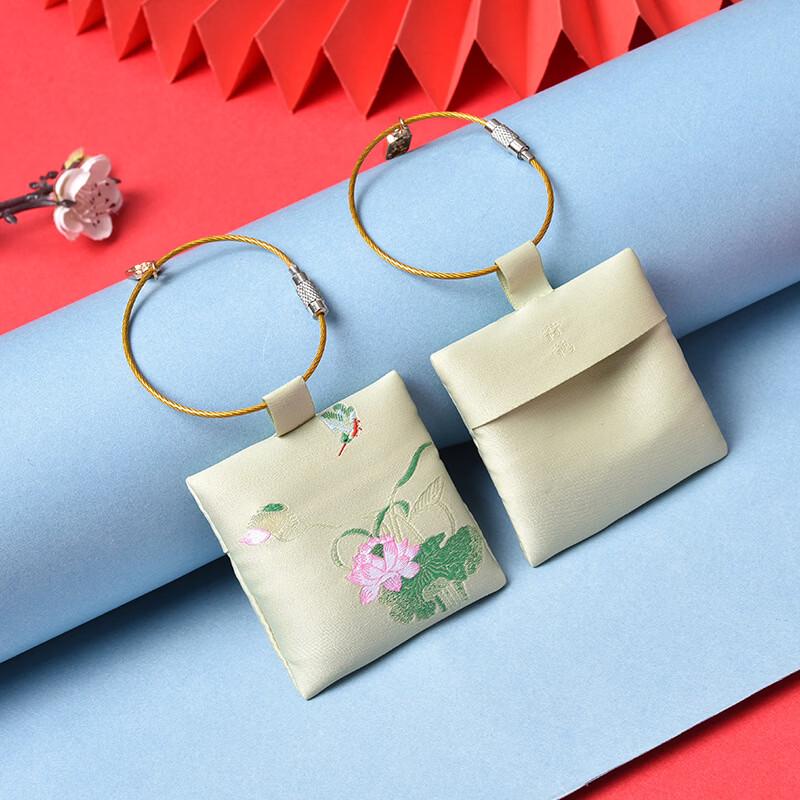 Dragon Boat Festival Ancient Style Sachet Keychain (Empty)