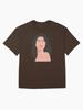 Selena Gomez Lineless Illustration Oversized T-Shirt
