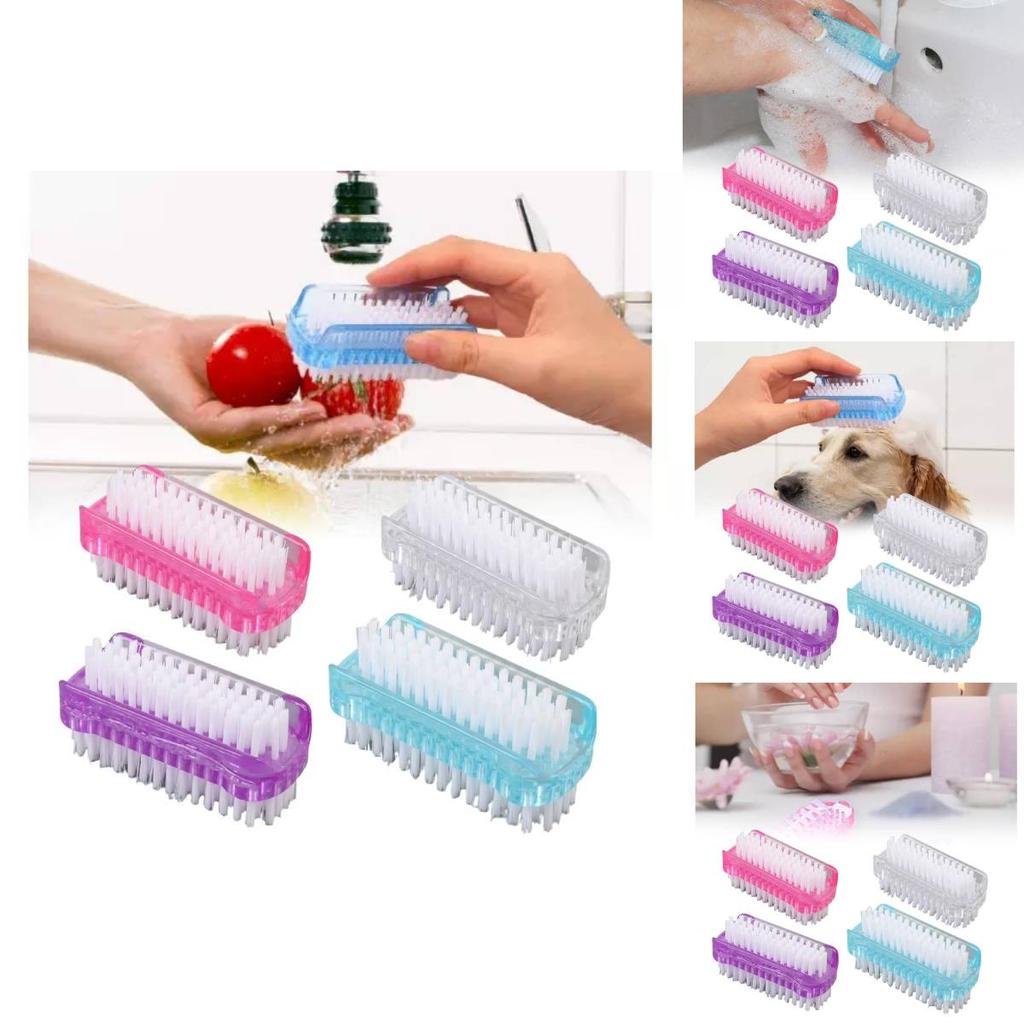 Versatile Medical Wash Brush With Soft Bristles For Effective Nail Cleaning And Massage