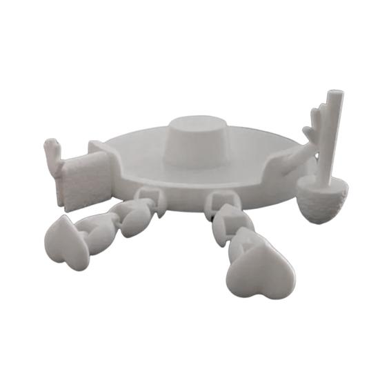 Dangling Leg Cartoon Toilet Paper Roll Holder Toilet Paper Dispenser 3D Printing Tissue Stand Bathroom Living Room Decor