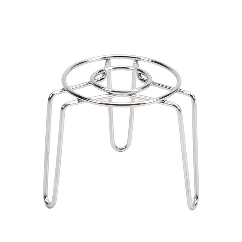 Mini Stainless Steel Steaming Rack - for Boiling Simmering or Heating Small Portions - Camping Office Home Kitchen Used Steaming Pad Bracket