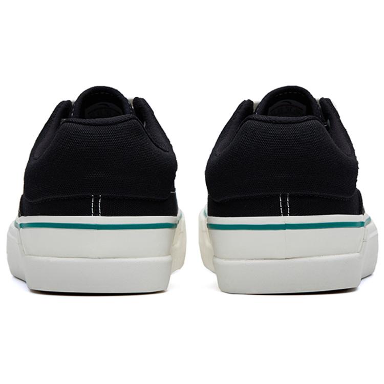 New Anta Ao Li MD Anti Slip And Wear Resistant Lightweight Low Top Skateboard Shoes Men's Black White 112238013-7