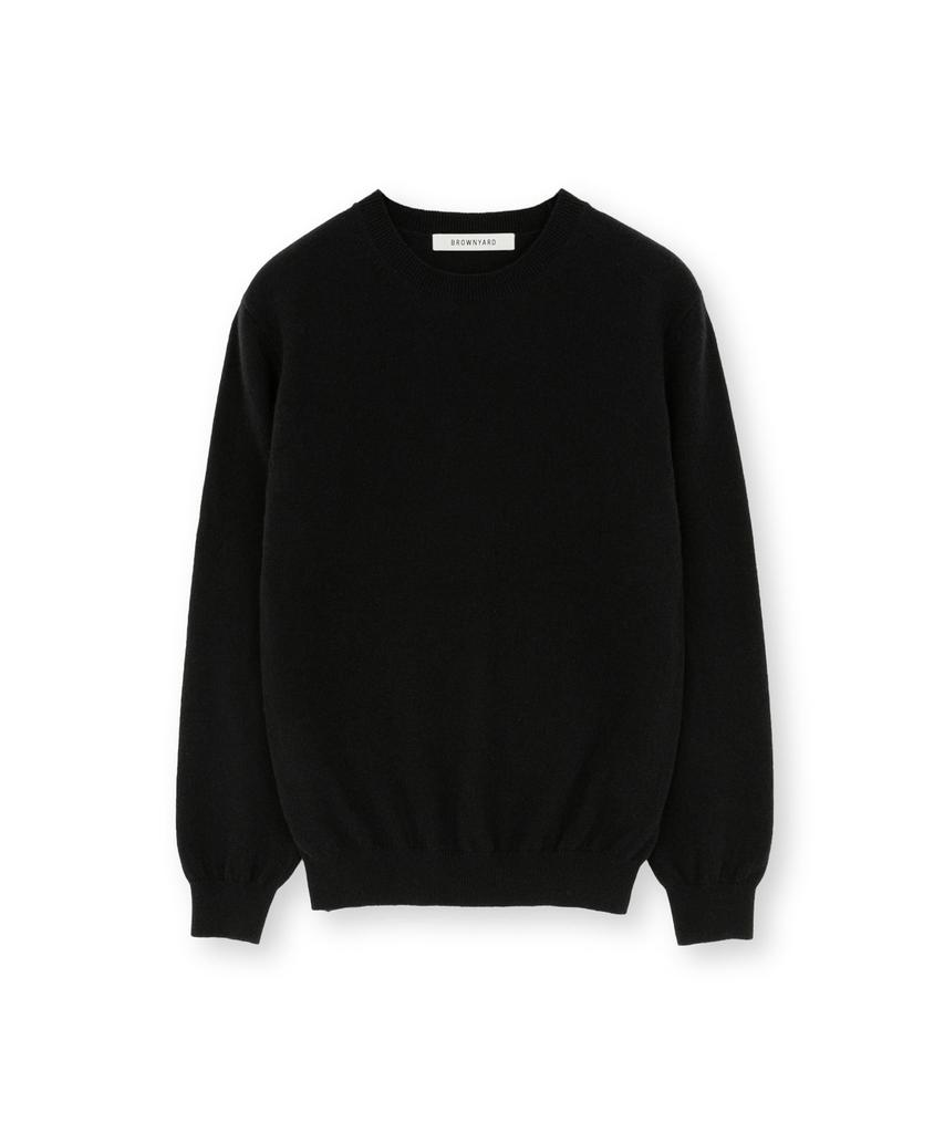 Beulaunyadeu W Extra Super Fine Crewneck Knit, Black