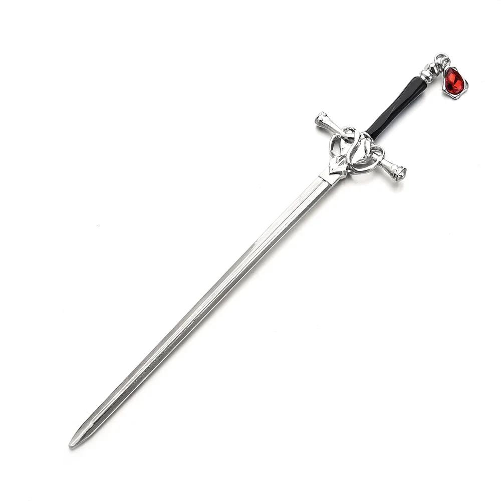

Vintage Punk Metal Sword Hairpin Chinese Simple Hair Sticks for Women DIY Hairstyle Hair Dish Hair Accessories Trendy HairStick