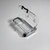 7.5*5cm Storage Box Suitcase Shape Mini Transparent Case With Handle Decorative Plastic Jewelry Candy Miniature For Home Desktop