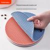 Honeycomb Round Silicone Placemat - Anti-Scald & Non-Slip, Easy-Clean Kitchen Table Mat