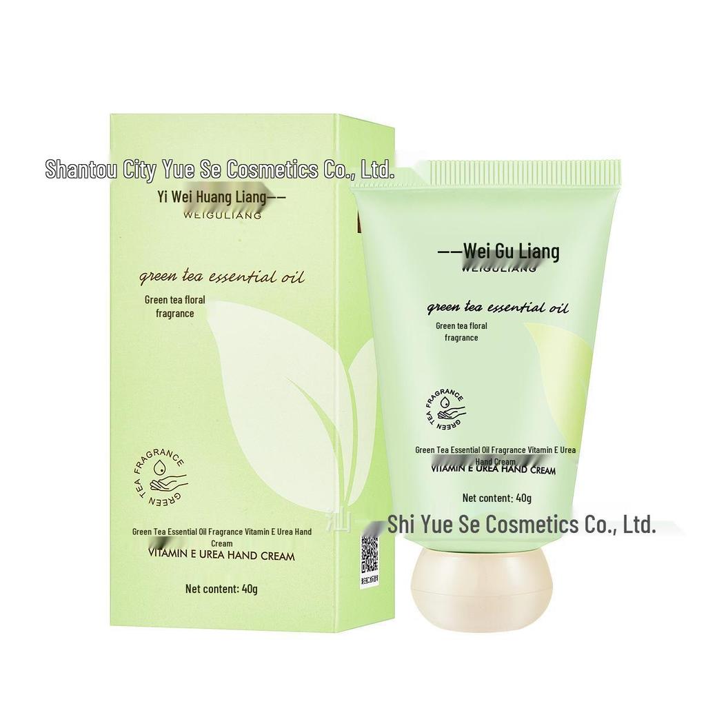 Gardenia & Green Tea Hydrating Hand Cream with Vitamin E & Urea, Anti-Cracking Formula, Mini Size for Autumn/Winter.