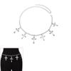 Elegant Crosses Pendant Waist Chain Jewelry Fashionable Women Body Chain Women's Accessories