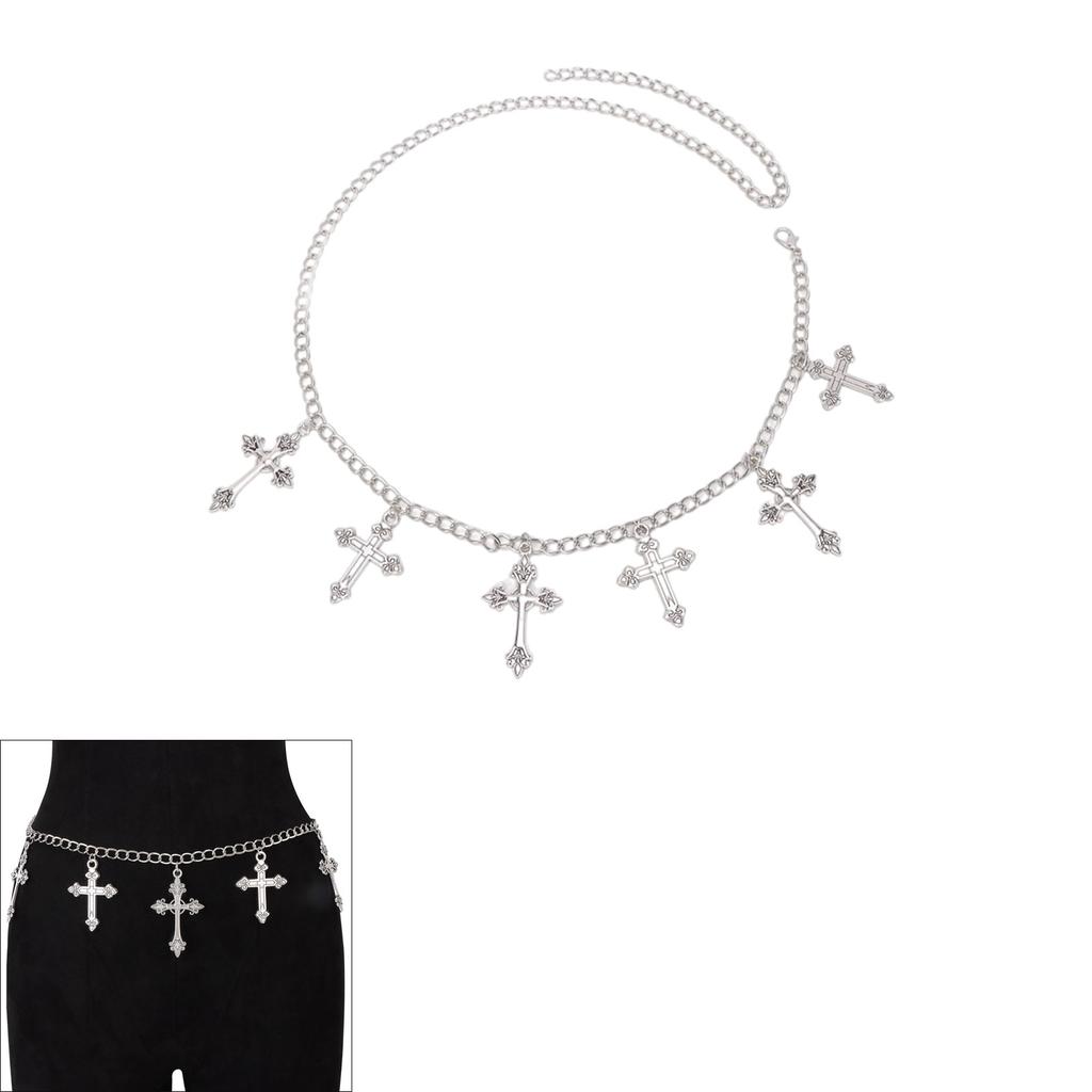 Vintage Body Jewelry Waist Chain Elegant Ladies Waist Belt Dress Jeans Accessory for Festivals and Vacations