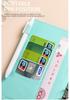 A6 Leaf Macaron Diary: Creative PU Binder for Event Planning and Business