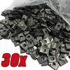 Car Moto U-Type Metal Screw Fastener Clips High Quality Anti-rust Protection Screws Buckle Iron Sheet Clip Auto Accessories