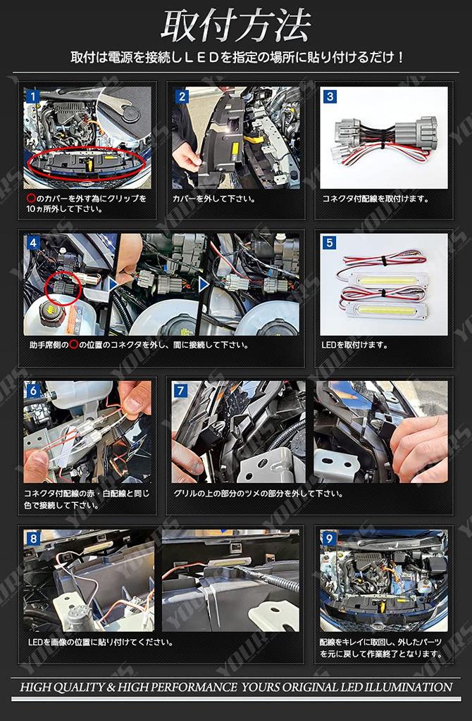 E13 Note Exclusive Grill LED Illumination Exclusive Design Easy Installation NOTE Custom Parts Accessories Dress Up Nissan NISSAN M YOURS. [Blue]