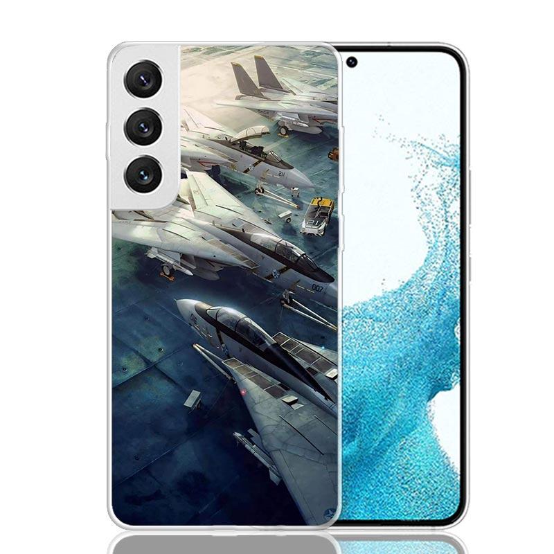 Aircraft Airplane Cool Phone Case For Samsung Galaxy S26 Ultra S23 S24 S25 Edge S20 FE S21 S22 Plus Soft Print Shell Cover Funda