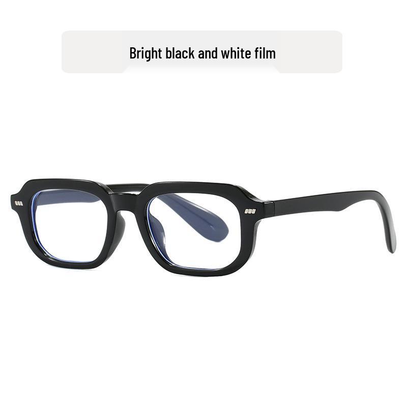 Small Square Frame Rice Nail Sunglasses - European American Style, Trendy Sun Protection Accessories
