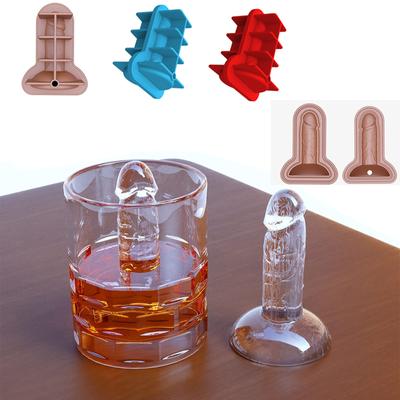 Funny Silicone Ice With Lid And Release Ice Maker And Fun Shape Multipurpose Molds Great For Parties And Events