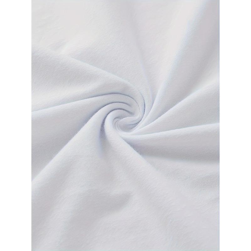 European Size European Size Carnaval Cartoon & Letter Casual T-Shirt, Crew Neck Short Sleeves Slight Stretch Sports Tee, Women's Activewear