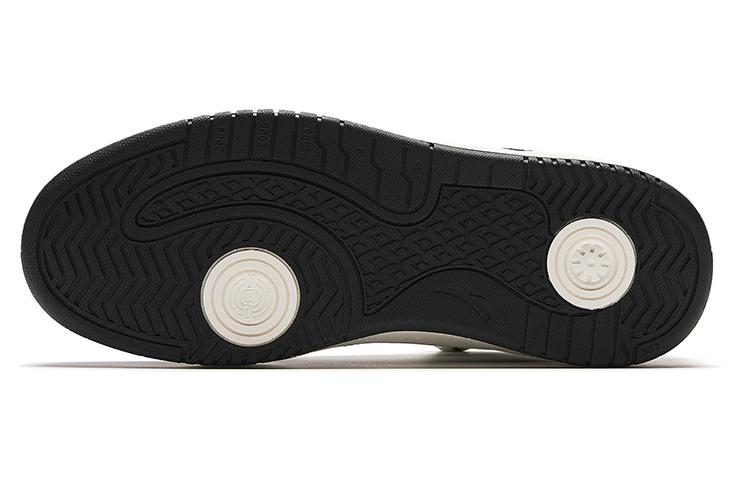 Men's Sneakers Anta Wave Shoe Cushioning Mid top Skateboard Shoes Men's Black