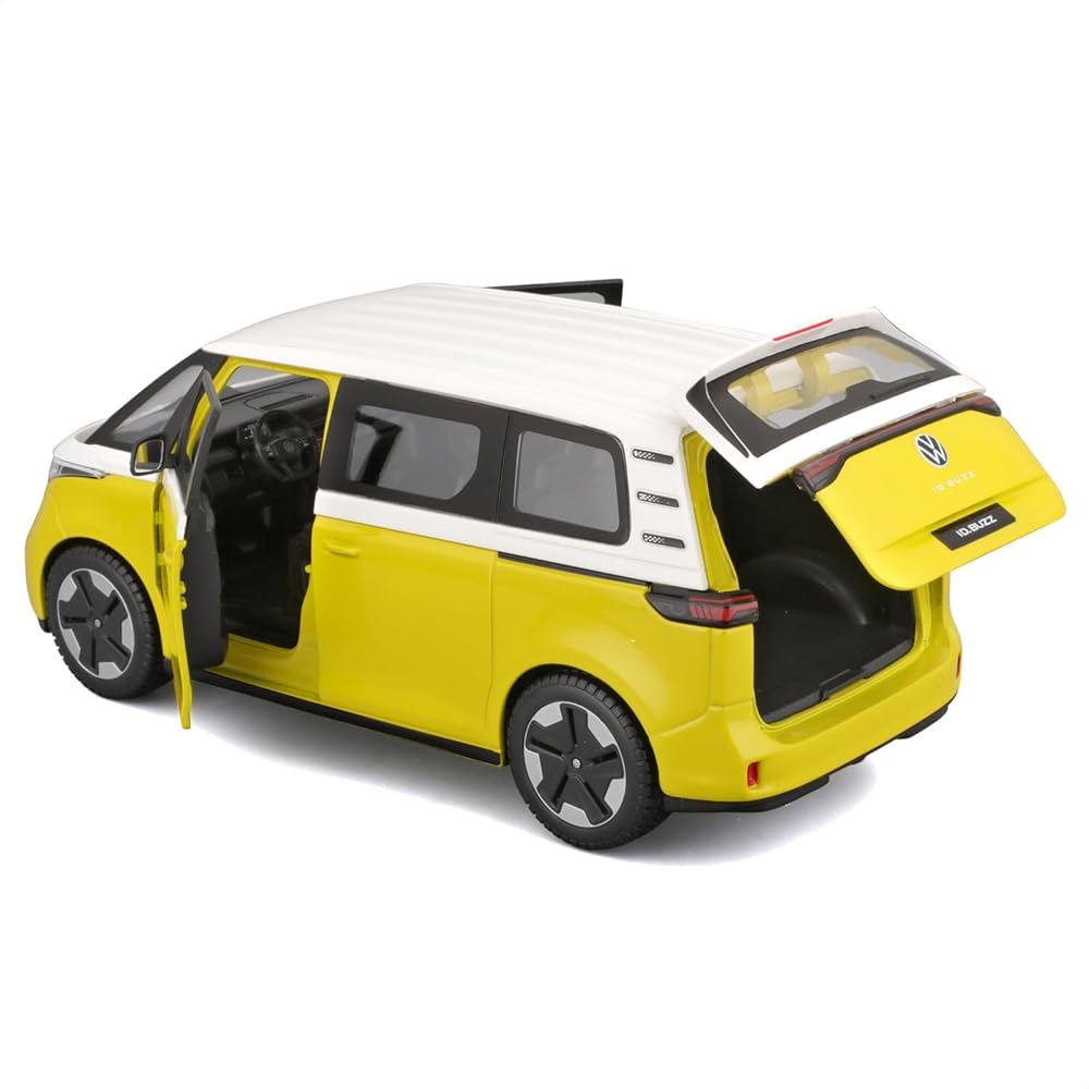 Maisto 1/24 Volkswagen ID. Buzz Yellow Diecast Model Car Completed 32914 YL