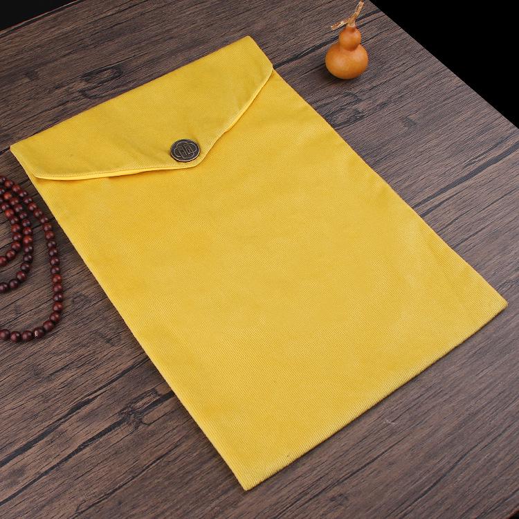 24x34 Cm Silk Brocade Thickened Sutra Bag - Pen Holder & Dharma Tool Bag