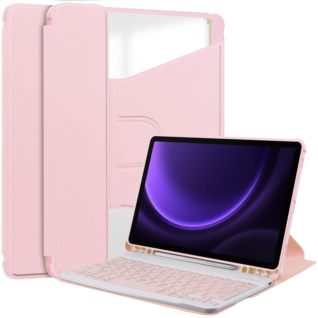 Bluetooth Keyboard Case for Samsung Tab S9 FE (SM-X510/516) 11-inch (English)