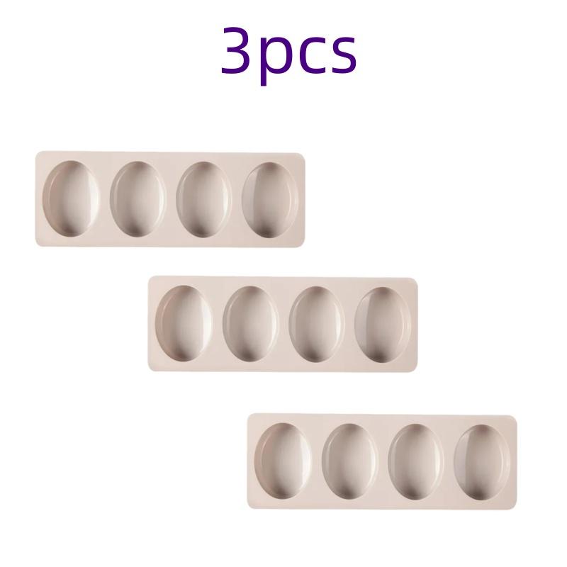 3D Square/round/Oval Silicone Soap Mold DIY Soap-making Supplies Handmade Chocolate Cake Decoration Baking Kit Home Decor Gift