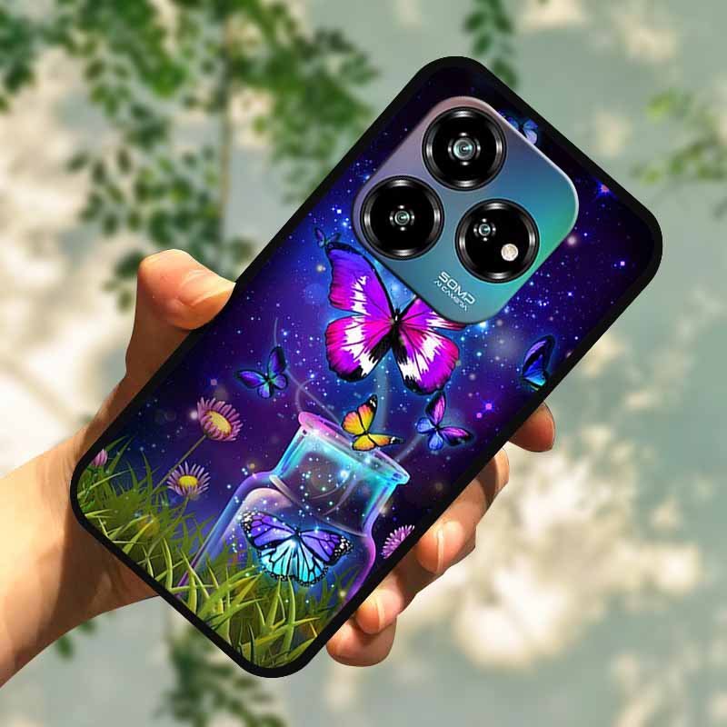 For ZTE Blade V60 Design Case V60Vita Luxury Fashion Soft Silicone Shockproof Phone Case For ZTE Blade V60 Vita Back Cover Coque