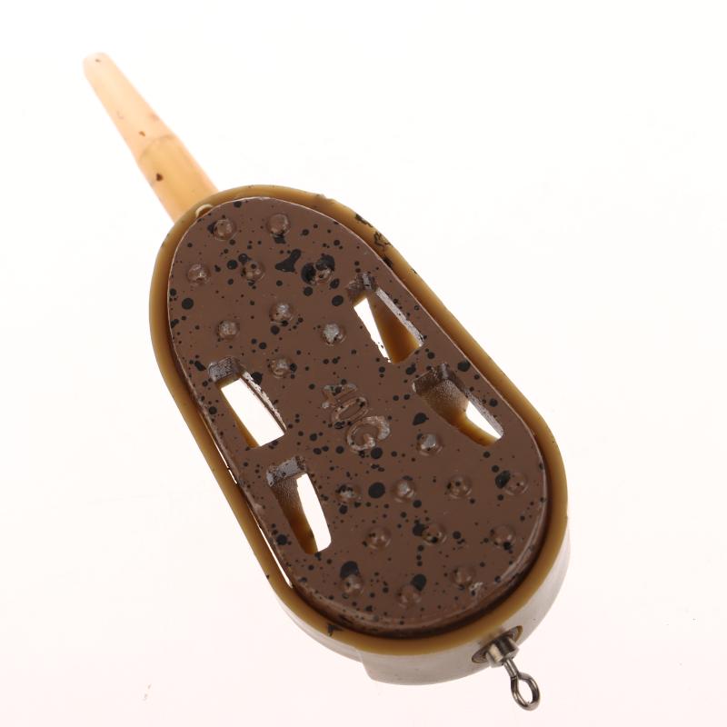 3/4/6 ks Krmítka na kapry Method Feeder, 20g/30g/40g/50g/60g Rybářská krmítka s formičkou pro rychlé uvolnění, Příslušenství pro lov kaprů