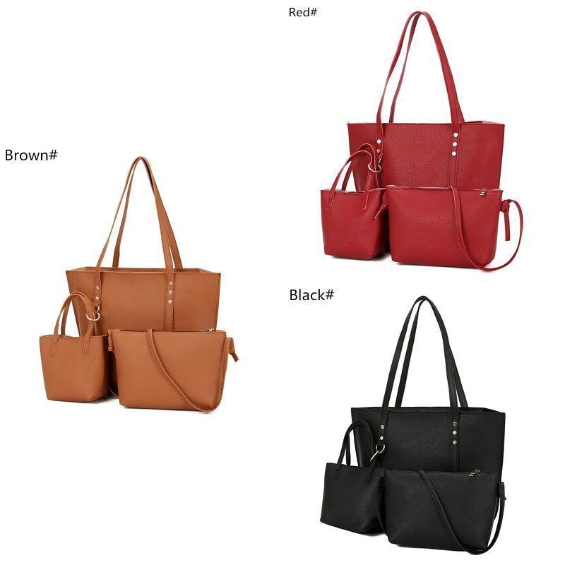 Large Capacity Purse For Women With Magnetic Closure And Soft Pu Material For Daily Use