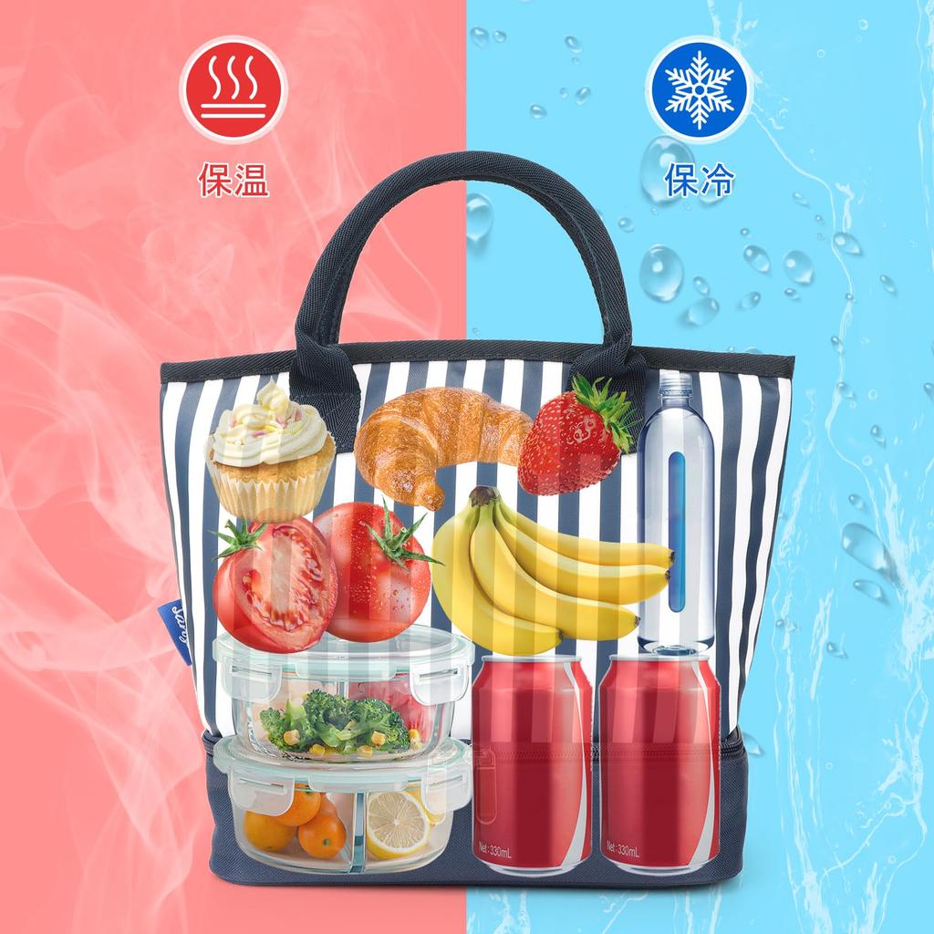 SANZIE Lunch Perfect for the or Features thermal and water SANZIE Lunch Perfect for the or Features thermal and water Bag office, school, picnic.