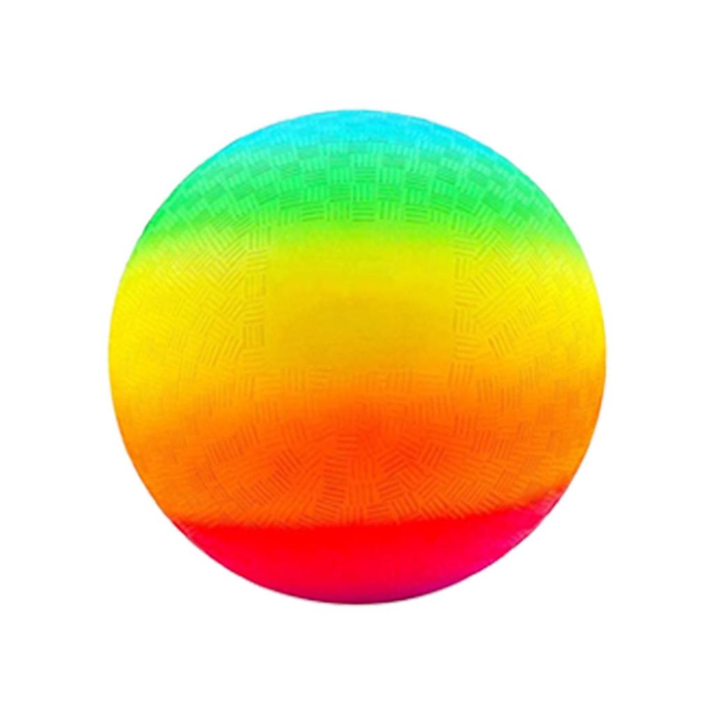 8.5" American Playground Dodgeball - Kids' Rainbow Pat Ball for Grass Play