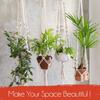 Plantenhangers Buiten 6 Stuks Decoratieve Pottenhouder Boheemse Succulenten Hanger Voor Binnen Buiten Slaapkamer Portiek Plafond