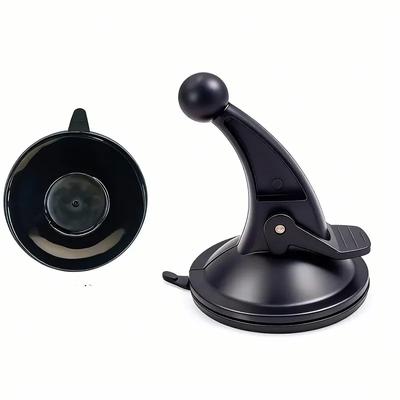 17mm/0.66in Ball Head Suction Cup Mount Holder Bracket Support Windscreen Dashboard Fits for Car Phone Garmin GPS Navigator