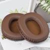1 Pair Soft Faux Leather Sponge Headphone Ear Pads Headset Accessories for Sony