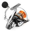 Spinning Saltwater and Freshwater Aluminum Fishing Reel with Reel, Reel, 17+1BB High-speed Spinning.