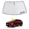 LEXLEYS Front Sunshade for Mazda KF Series 2017 Blackout Window Glass Cover Car Camping Car Custom Interior Parts CX-5 (February Onwards) - Curtains,