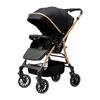 Reversible Baby Stroller with Shock Absorption: Sit & Lie Options, Foldable, High Landscape Design for Newborns.