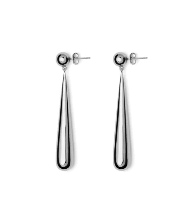 Minimalist Danish Teardrop Tassel Earrings for Women - European & American High-End Design
