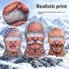 Смешная Маска-Балаклава для Старика с 3D-Печатью, Реалистичный Шлем на Все Лицо, Защита от Пыли для Езды на Велосипеде, Катания на Лыжах, Хэллоуина, Розыгрышей