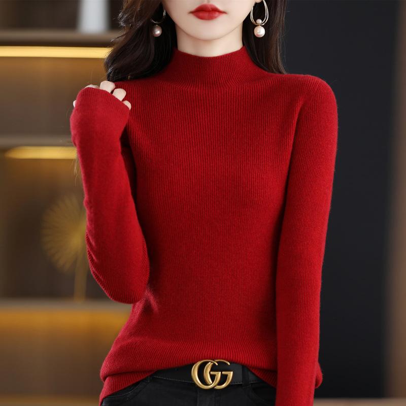 

Autumn and Winter Sweater and Wool Shirt S білий