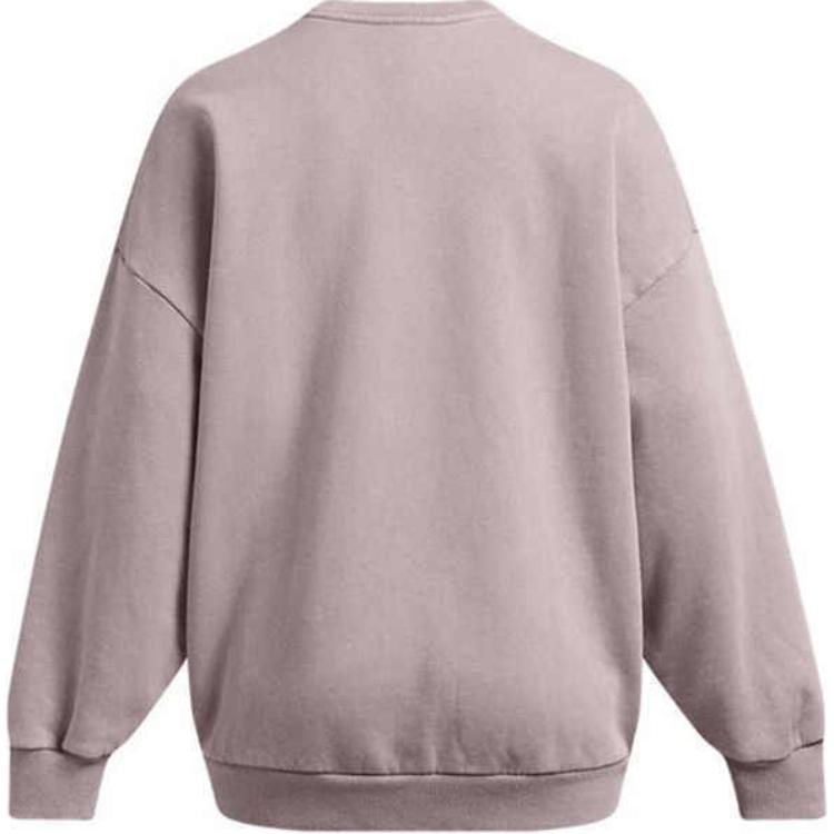 Under Armour Icon Round Neck Training Comfort Sweatshirt Women sweatshirt Pink Purple 1386486-015