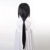 Anime Itachi Uchiha Long Straight Black Uchiha Itachi Cosplay Wig Heat Resistant Synthetic Wigs + Headband + Wig Cap