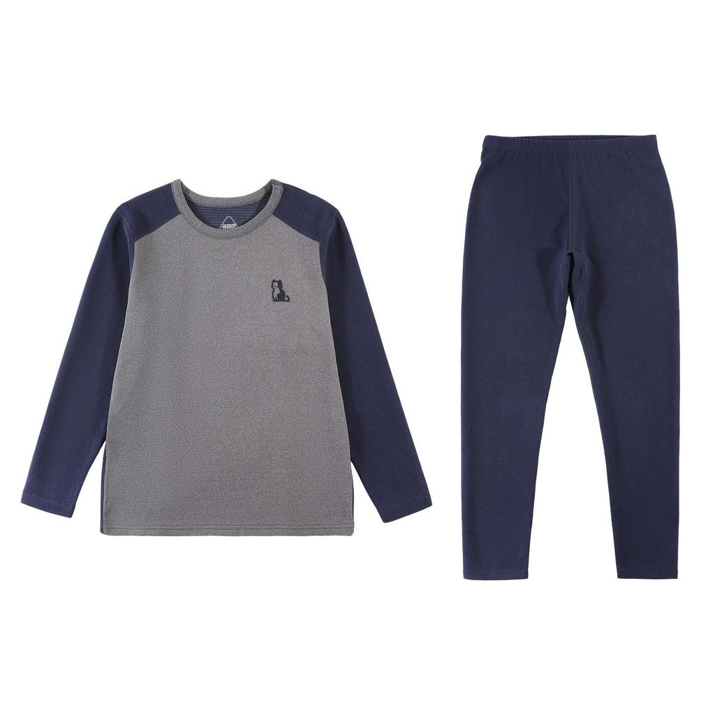 Jungen 2025 Deutscher Samt Pyjama Set – Warme Winter-/Herbst-PJs für große Kinder