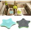 Starfish Silica Gel Drain Cover Kitchen Bathroom Sink Strainers Basket Ha
