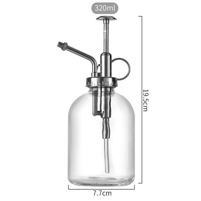 Household Glass Watering Can220ml-360mlSprayer Succulent Plant Watering Artifact Gardening Tool